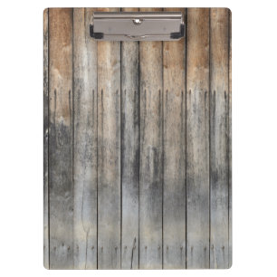 Altes Holz Klemmbrett