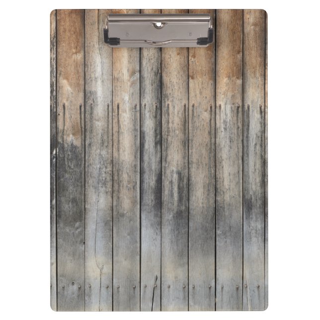 Altes Holz Klemmbrett (Vorderseite)