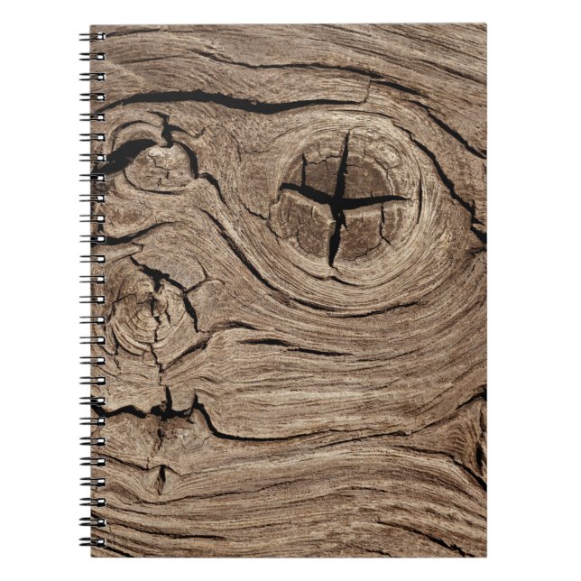 altes Holz, vintage Notizblock (Vorderseite)