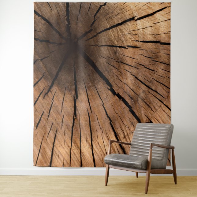 Altes Holz Wandteppich (Beispiel)