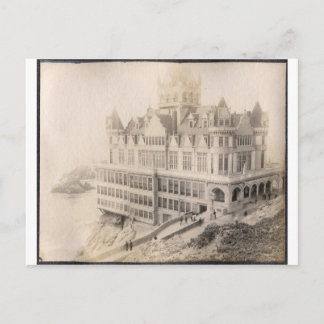 Altes Hotel, lange gegangen Postkarte