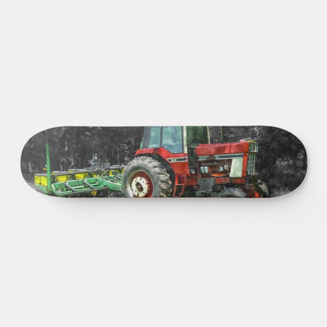 Altes internationales Rennrad-Malerische Skateboar Skateboard (Horizontal)