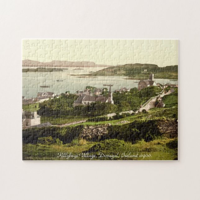 Altes Irland, Killybegs Dorf, Donegal 1900 (Horizontal)