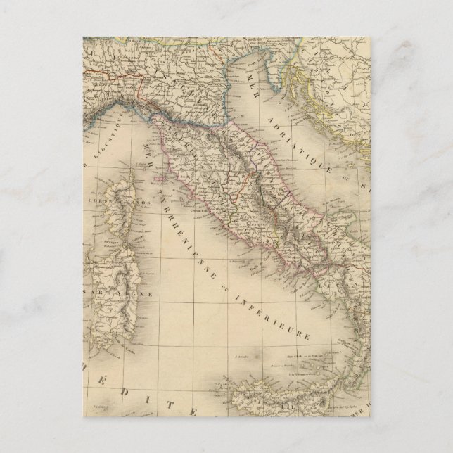 Altes Italien 3 Postkarte (Vorderseite)