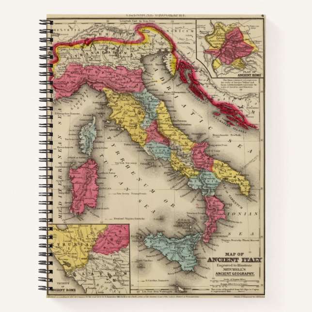 Altes Italien 4 Notizbuch (Vorderseite)
