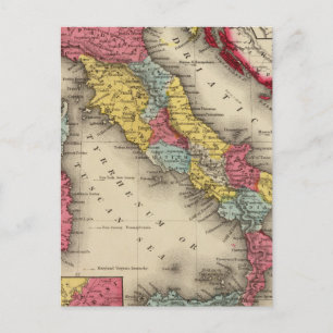 Altes Italien 4 Postkarte