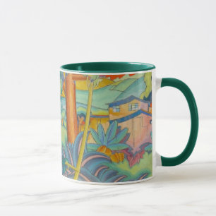 "Altes Kahala Zuhause" - Arman Manookian Tasse