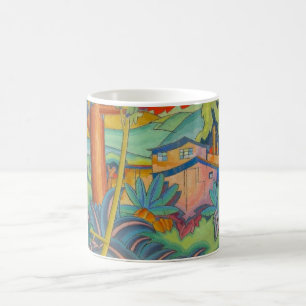Altes Kahala Zuhause, durch Arman Manookian, 1928 Kaffeetasse