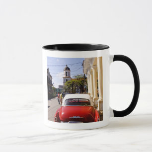 Altes klassisches amerikanisches Auto in Guanabaco Tasse