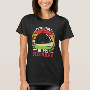 Altes Kochen ist mein Therapieessen Kulinarische T-Shirt