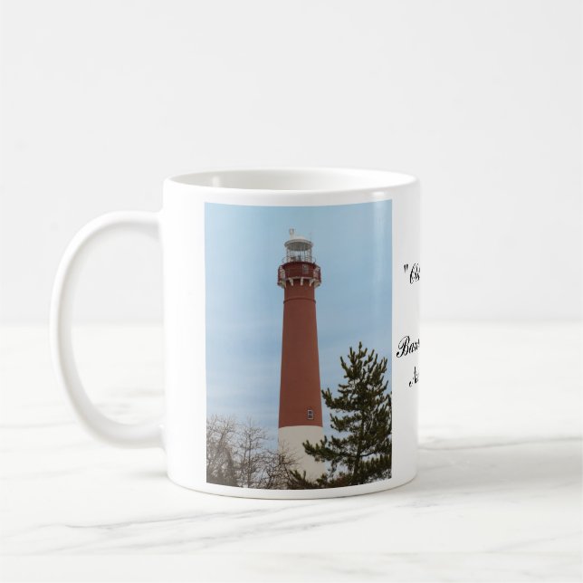 Altes Krach Barnegat Licht, NJ Kaffeetasse (Links)