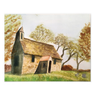 Altes Land-Kirche Fotodruck