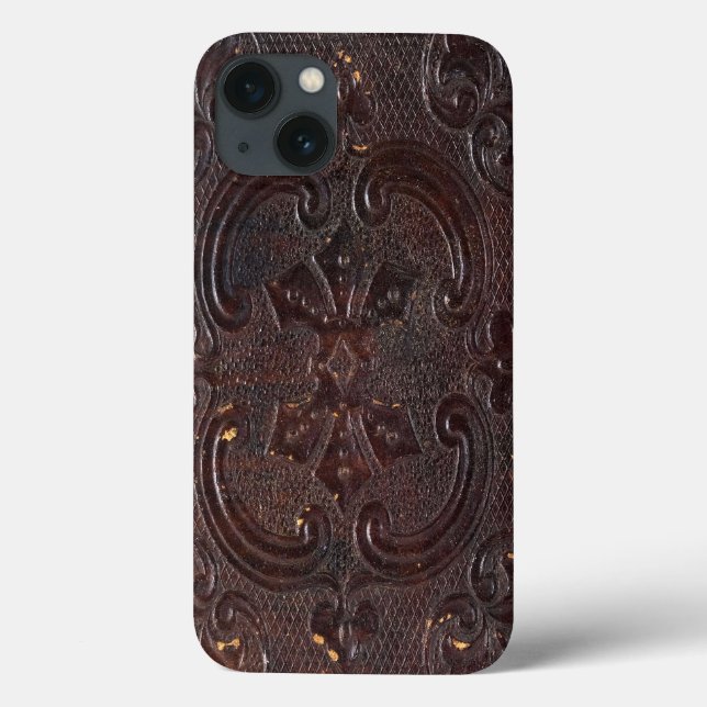 Altes Ledermappe Case-Mate iPhone Hülle (Rückseite)
