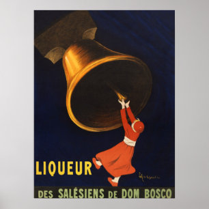 Altes Likörwerbungsplakat Poster