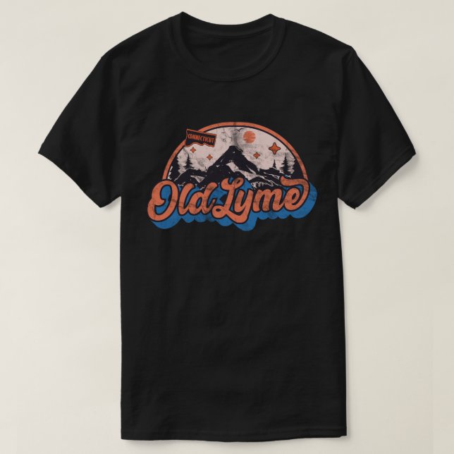 Altes Lyme, Connecticut T-Shirt (Design vorne)