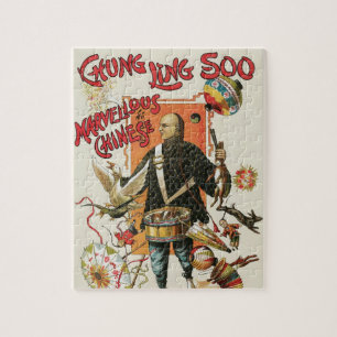 Altes Magieposter, Magier Chung Ling Soo