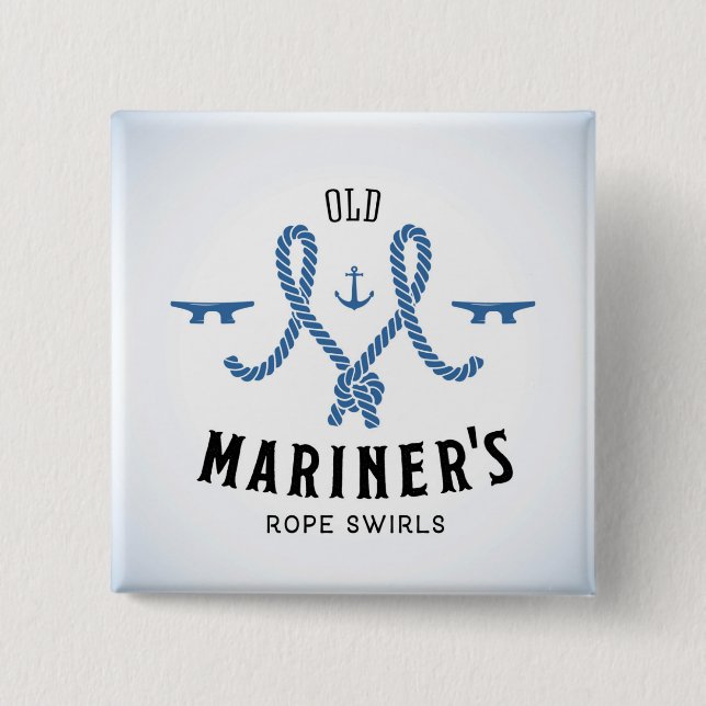 Altes Mariner-Plakat Button (Vorderseite)