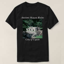 Altes Maya Ruins Copan Foto entworfen T-Shirt