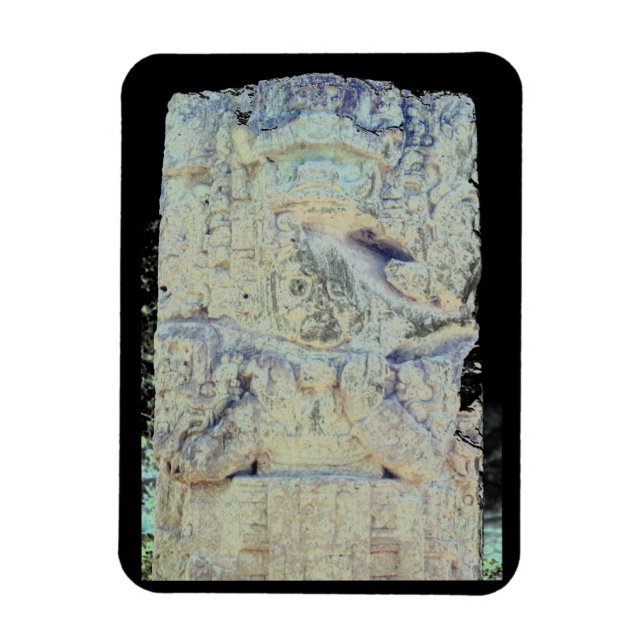 Altes Maya Ruins Copan Honduras Foto entworfen Magnet (Vertikal)