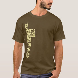 Altes Mayahieroglyphen-Shirt T-Shirt