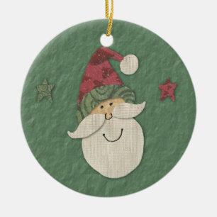 Altes modisches Santa Ornament