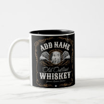 Altes Moonshine Whiskey-Etikett und FOTO Familienn