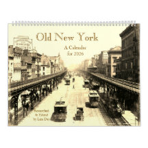 Altes New York, Ein Kalender 2026