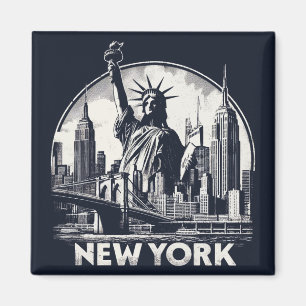 Altes New York Magnet