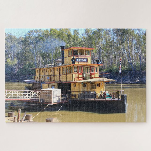 Altes Paddlesteamer, Echuca, Australien (Horizontal)