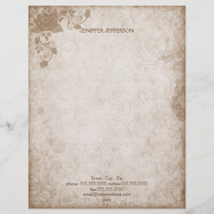 Altes Papier Schreibwarenpapier