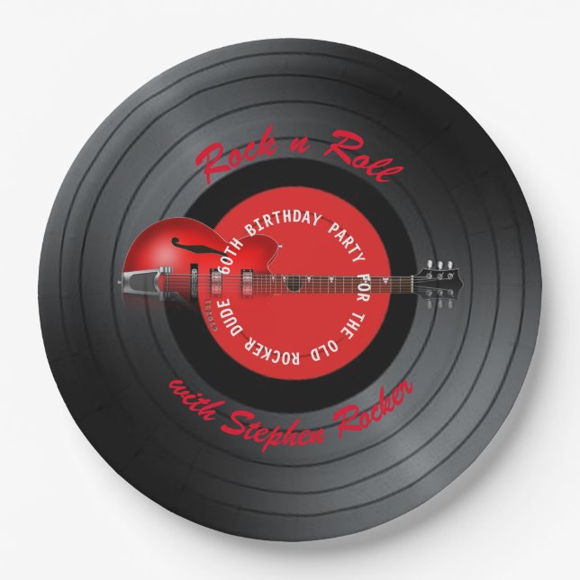 Altes Pappteller (Vorderseite)