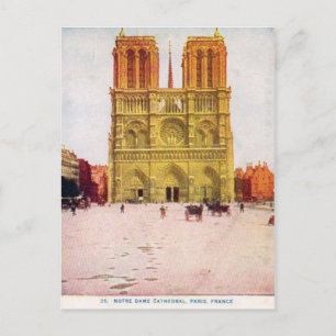 Altes Paris, Notre-Dame de Paris Postkarte