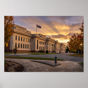 Altes Parlamentsgebäude, Canberra Poster