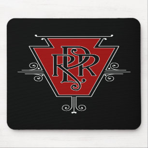 Altes Pennsylvania Railroad Logo-Mauspad Mousepad