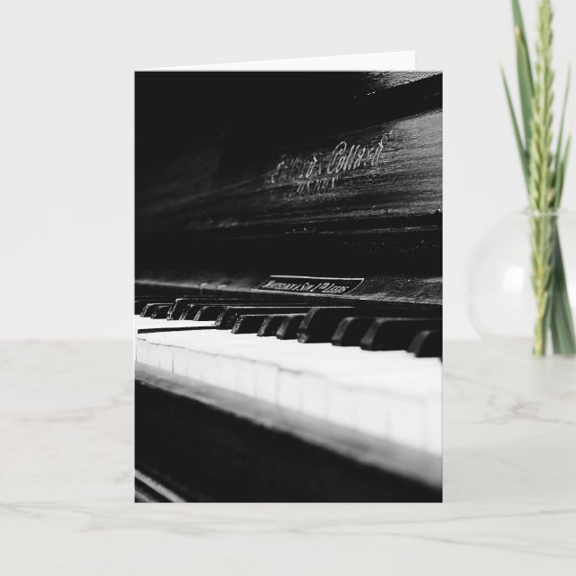 Altes Piano Karte (Vorderseite)