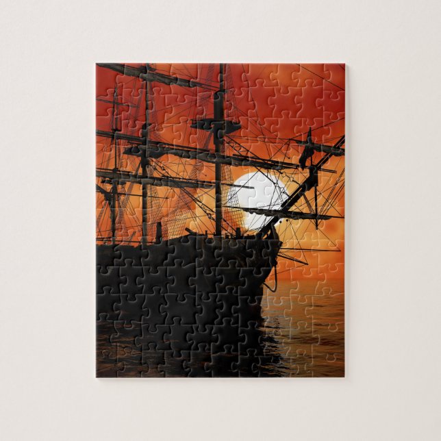 Altes Piratenschiff (Vertikal)