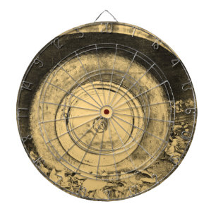 Altes Rad eines klassischen Autos Dartscheibe