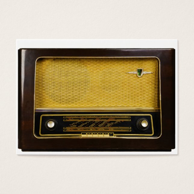 altes Radio (Vorderseite)