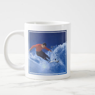 Altes Reiseplakat für Aspen, Colorado Jumbo-Tasse