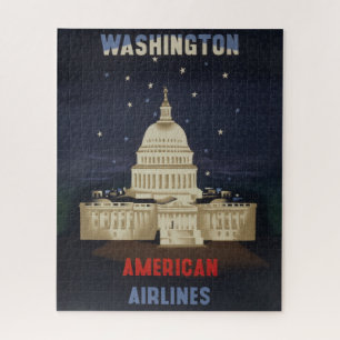 Altes Reiseposter für American Airlines