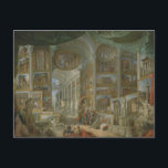 Altes Rom von Giovanni Paolo Panini Print Postkarte<br><div class="desc">Rom Künstler: Giovanni Paolo Panini (italienisch,  Piacenza 1691-1765 Rom) 1757</div>