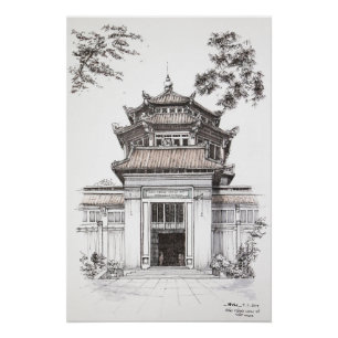Altes Saigon Poster
