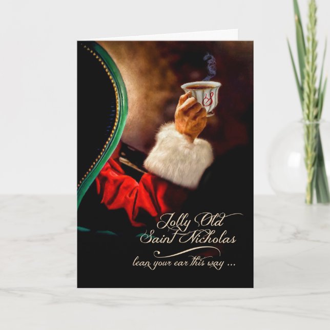 Altes Saint Nick Vintag Weihnachten (Vorderseite)