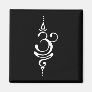 Altes Sanskrit Atme Om Symbol Yoga Buddhismus M Magnet