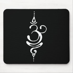 Altes Sanskrit Atme Om Symbol Yoga Buddhismus M Mousepad