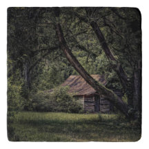 Altes Scheunengarten Foto Trivet