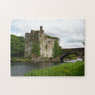 Altes Schloss-Puzzlespiel