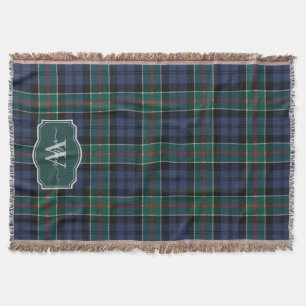 Altes schottisches Clan Colquhoun-Tartan Plaid Decke