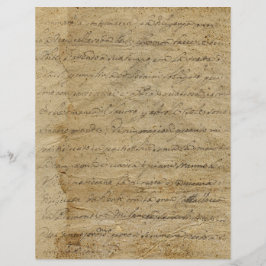 Altes Schreibpapier Scrapbook Ephemera