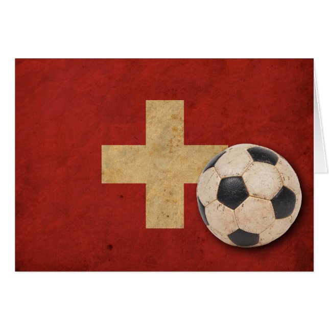 Altes Schweizer Fußball (Vorderseite (Horizontal))